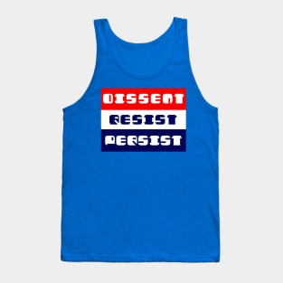 Dissent Resist Persist Tank Top